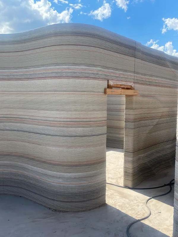 Hive 3D Printed Walls